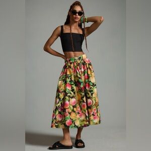 NWT, Size 14, Maeve Belted Circle Skirt